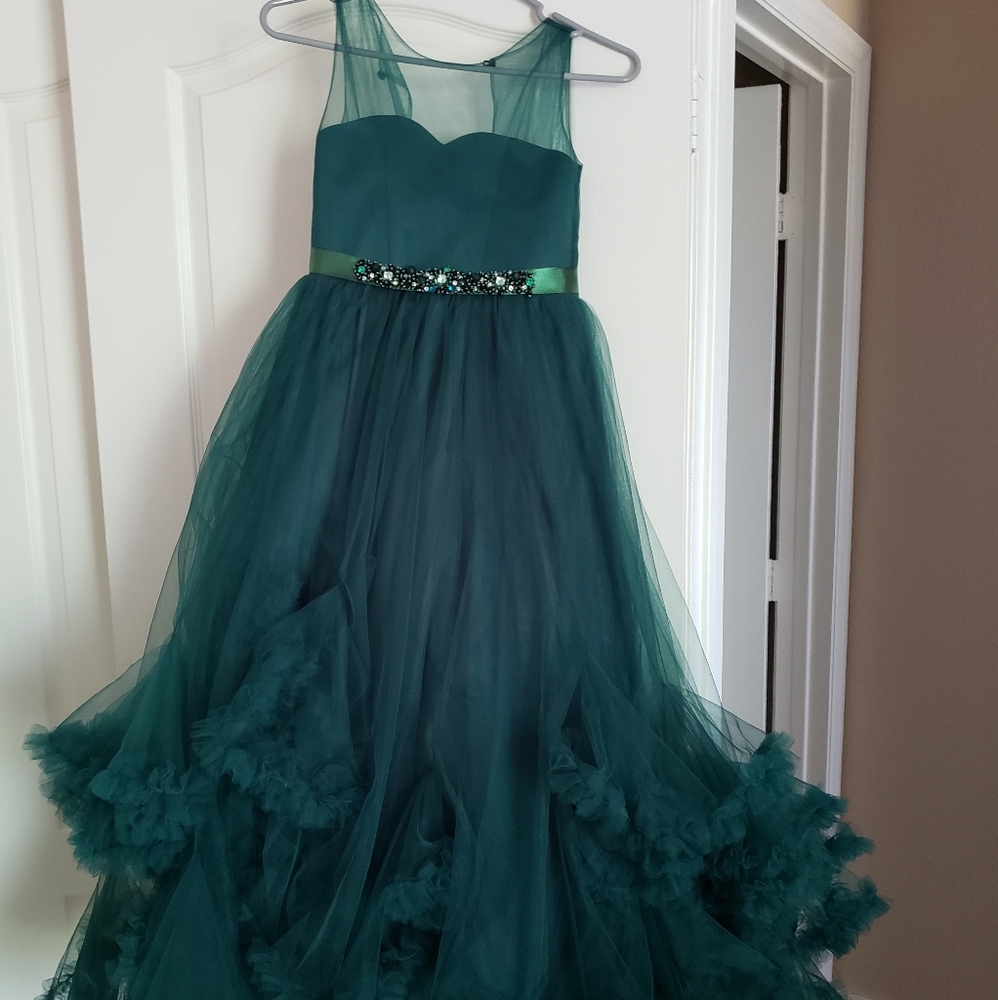 Emerald Green Dress
